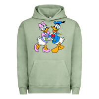 Pigment Oil Green donal duck Urban Hoodie - linhVisuals