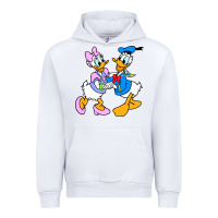 White donal duck Urban Hoodie - linhVisuals
