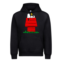 Black peanuts the doghouse Urban Hoodie - linhVisuals