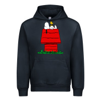 Navy peanuts the doghouse Urban Hoodie - linhVisuals