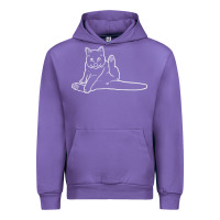 Tulip cat butt white Urban Hoodie - linhVisuals