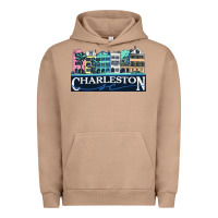 Pigment Burro charleston rainbow road   charleston south carolin Urban Hoodie - linhVisuals