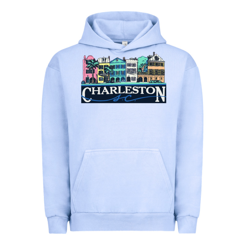 Charleston Rainbow Road   Charleston South Carolin Urban Hoodie by linhVisuals | Teevron