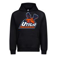 Black utica pioneers vectorized Urban Hoodie - linhVisuals