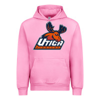 Fuchsia Pink utica pioneers vectorized Urban Hoodie - linhVisuals