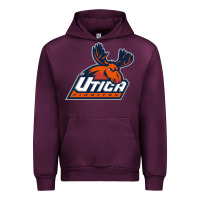 Mauve Wine utica pioneers vectorized Urban Hoodie - linhVisuals