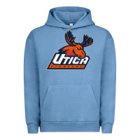 Pigment Pebble Blue utica pioneers vectorized Urban Hoodie - linhVisuals