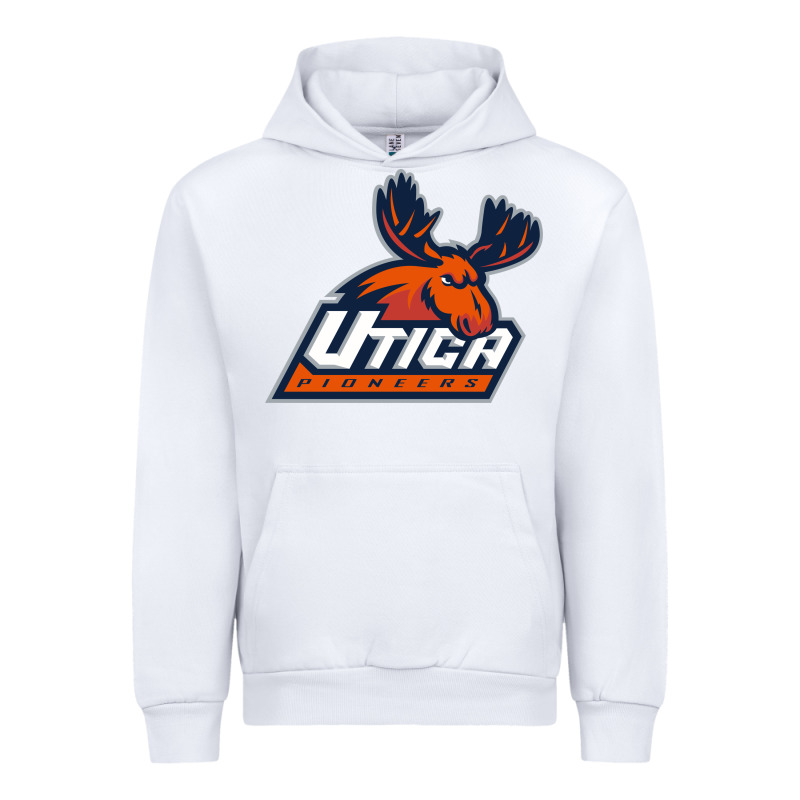 Utica Pioneers Vectorized Urban Hoodie by linhVisuals | Teevron