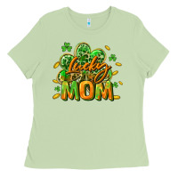 Matcha Lucky Mom  St. Patrick's Day Ladies Tee - CowGirlArtShop
