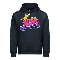 Navy jem and the holograms musical Urban Hoodie - linhVisuals