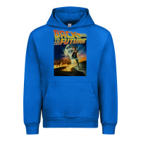Cobalt back to the future vintage Urban Hoodie - linhVisuals