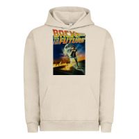 Pigment French Oak back to the future vintage Urban Hoodie - linhVisuals