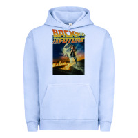 Pigment Grape Ice back to the future vintage Urban Hoodie - linhVisuals