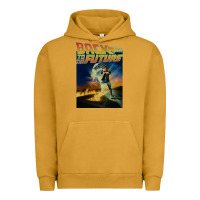 Pigment Peanut Butter back to the future vintage Urban Hoodie - linhVisuals