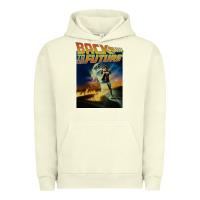 Pigment Pistachio back to the future vintage Urban Hoodie - linhVisuals