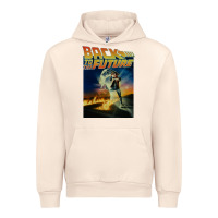 Sandshell back to the future vintage Urban Hoodie - linhVisuals