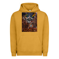Pigment Peanut Butter Neil Peart cool Urban Hoodie - linhVisuals