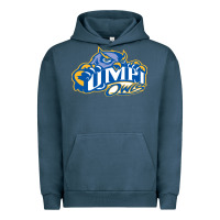 Pigment Midnight Navy university of maine at presque isle vectorized Urban Hoodie - linhVisuals