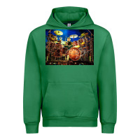 Emerald Neil Peart encore Urban Hoodie - linhVisuals