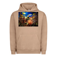 Pigment Burro Neil Peart encore Urban Hoodie - linhVisuals