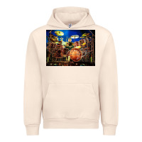 Sandshell Neil Peart encore Urban Hoodie - linhVisuals
