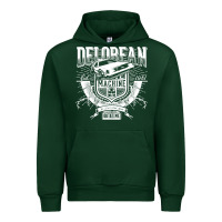 Forest Green delorean machine Urban Hoodie - linhVisuals