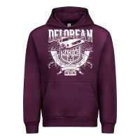 Mauve Wine delorean machine Urban Hoodie - linhVisuals