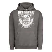Pigment Tornado delorean machine Urban Hoodie - linhVisuals