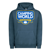 Pigment Midnight Navy camping world, games Urban Hoodie - linhVisuals