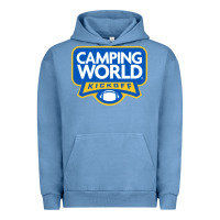 Pigment Pebble Blue camping world, games Urban Hoodie - linhVisuals
