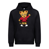Black daniel tigers neighborhood Urban Hoodie - linhVisuals