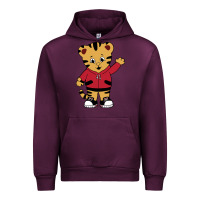 Mauve Wine daniel tigers neighborhood Urban Hoodie - linhVisuals