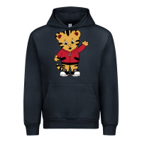 Navy daniel tigers neighborhood Urban Hoodie - linhVisuals