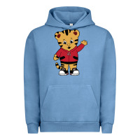 Pigment Pebble Blue daniel tigers neighborhood Urban Hoodie - linhVisuals