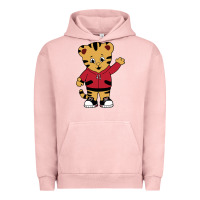 Pigment Salmon daniel tigers neighborhood Urban Hoodie - linhVisuals