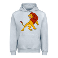 Heather Grey mufasa the lion king Urban Hoodie - linhVisuals