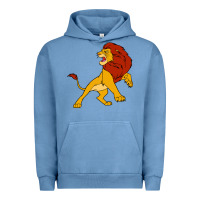 Pigment Pebble Blue mufasa the lion king Urban Hoodie - linhVisuals