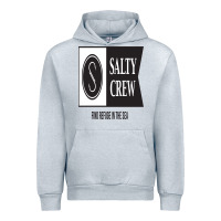 Heather Grey salty crew Urban Hoodie - linhVisuals