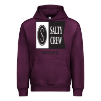 Mauve Wine salty crew Urban Hoodie - linhVisuals