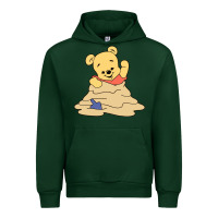Forest Green baby bear Urban Hoodie - linhVisuals