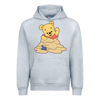 Heather Grey baby bear Urban Hoodie - linhVisuals