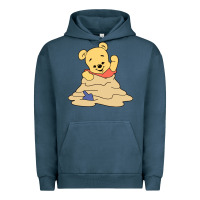 Pigment Midnight Navy baby bear Urban Hoodie - linhVisuals