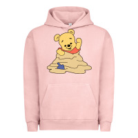 Pigment Salmon baby bear Urban Hoodie - linhVisuals