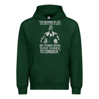 Forest Green schwarzenegger arnie Urban Hoodie - linhVisuals