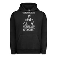 Pigment Black schwarzenegger arnie Urban Hoodie - linhVisuals