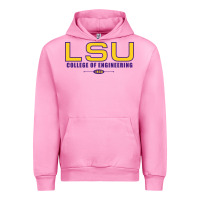 Fuchsia Pink lsu college of engineering  1890 Urban Hoodie - linhVisuals