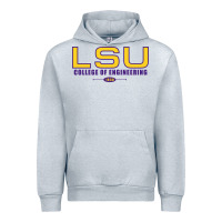 Heather Grey lsu college of engineering  1890 Urban Hoodie - linhVisuals