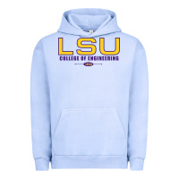 Pigment Grape Ice lsu college of engineering  1890 Urban Hoodie - linhVisuals