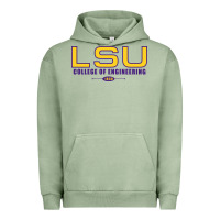 Pigment Oil Green lsu college of engineering  1890 Urban Hoodie - linhVisuals