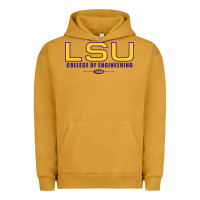Pigment Peanut Butter lsu college of engineering  1890 Urban Hoodie - linhVisuals